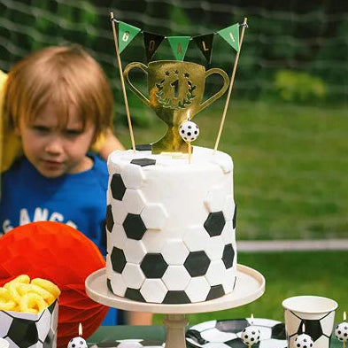 Soccer Cake Toppers Pk 2