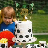 Soccer Cake Toppers Pk 2