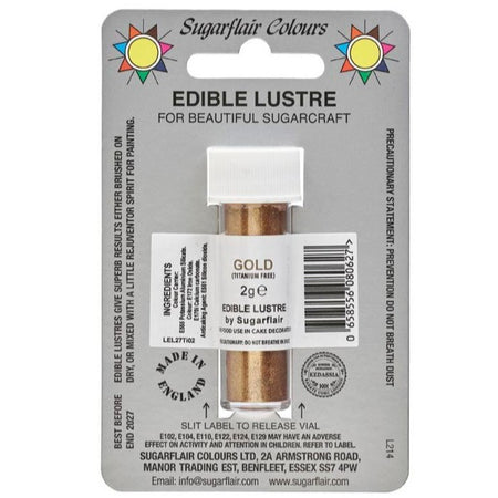 Edible Lustre Rose Gold