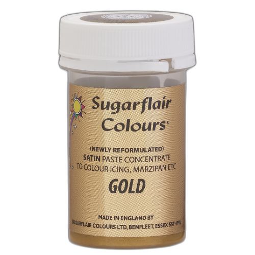 Gold  SugarFlair Gel paste