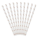 Gold Star Straws Pk 10