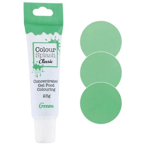 Green Colour Splash Gel Paste 25g