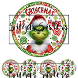 Grinchmas is here Edible Toppers -  (1 x 6