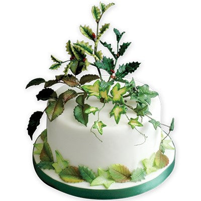 Large Veined Holly Leaf Cutter PME (52mm/1.5")