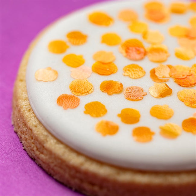 Orange Pumpkin Edible Sprinkle Shapes 1g