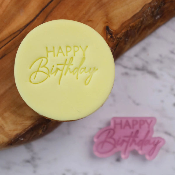 The Amy Jane Collection Signature Embosser Happy Birthday