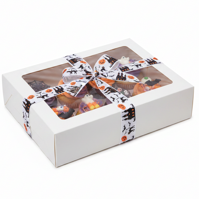 Haunted House  Ribbon 25mm x Metre