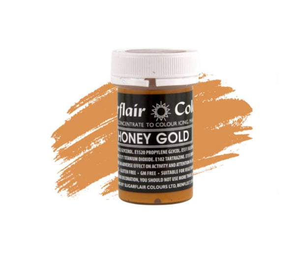 Honey Gold Gel Paste SugarFlair