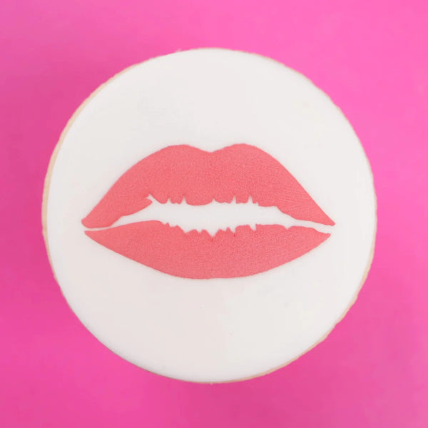 Mini Lips Stencil - SWEET STAMP