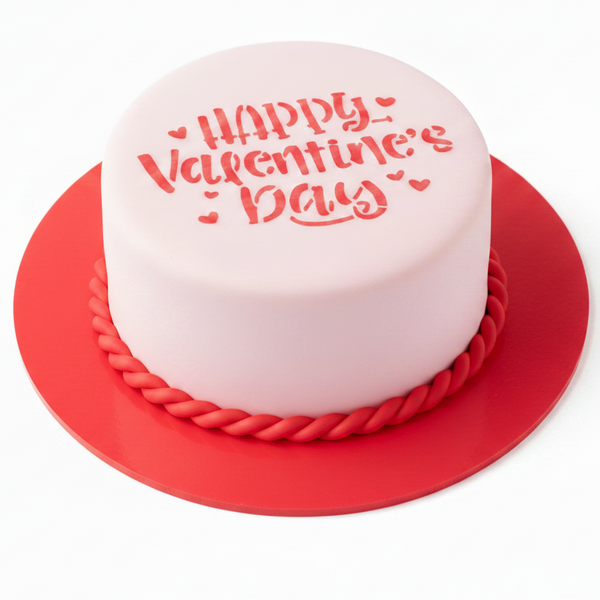 Mini/Bento Happy Valentines Day  Stencil - SWEET STAMP