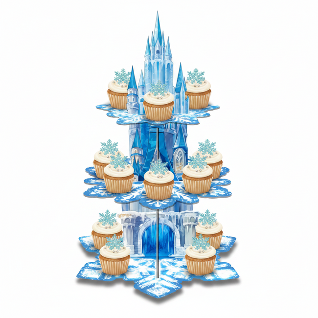Ice Queen Cupcake Stand Kit