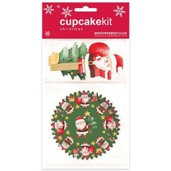 Santa & Friends  Cupcake Kit