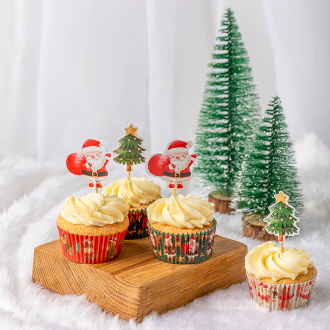 Santa & Friends  Cupcake Kit