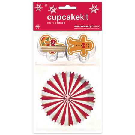 Reindeer with Scarf Edible Toppers -  (1 x 6" Disc ) (8 x 2" Discs)