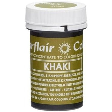 Khaki SugarFlair Gel paste