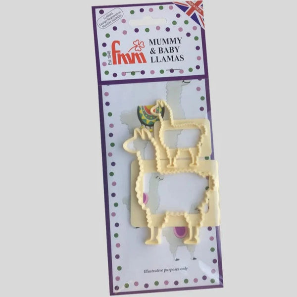 FMM Mummy and Baby Llama Cutters Set 2