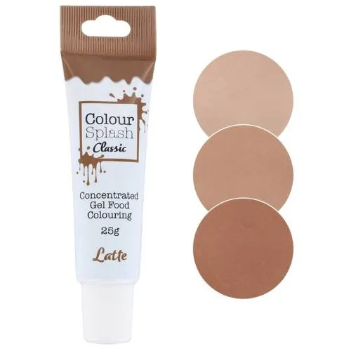 Latte Colour Splash Gel Paste 25g