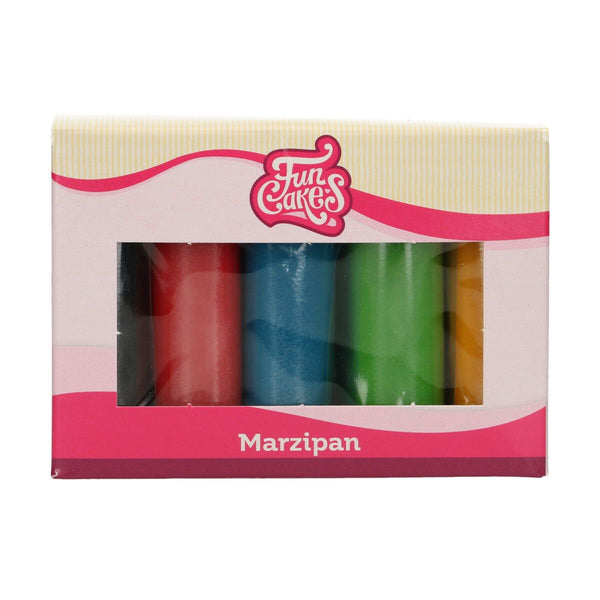 FunCakes MARZIPAN Multipack Essentials 5x100g (BEST BEFORE 10/06/25)
