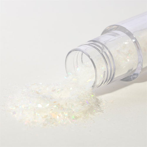 White Crystal  Edible Iridescent  Glitter 3g - MAGIC SPARKLES