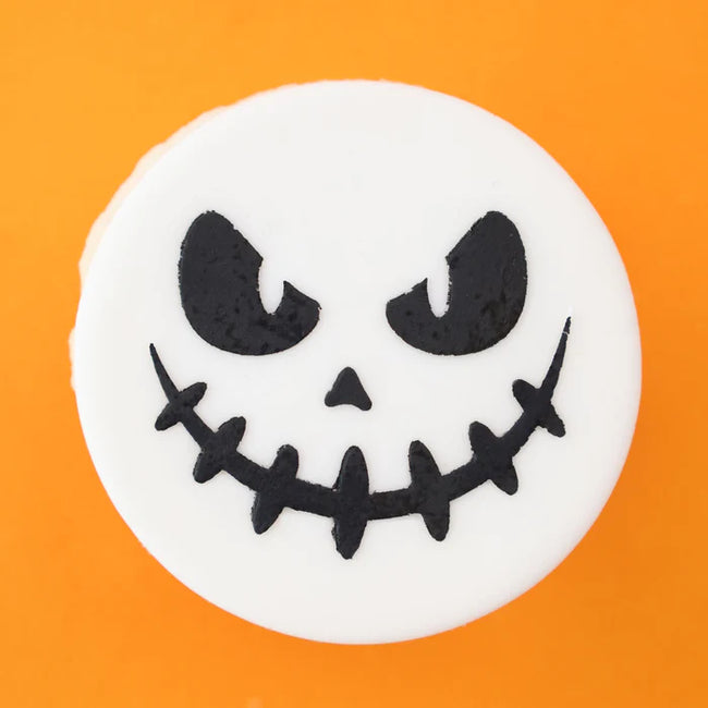 Mini Cookie / Bento & Cupcake Stencil Creepy Jack - SWEET STAMP