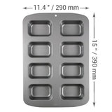 Non Stick 8 Cup Mini Oblong Tin