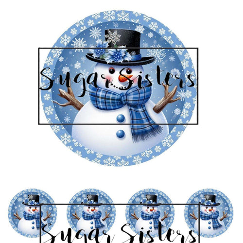 Mr Frosty Edible Toppers -  (1 x 6" Disc ) (8 x 2" Discs)