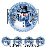 Mr Frosty Edible Toppers -  (1 x 6