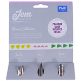 Jem Nozzle Set Flowers Collection Pk 3