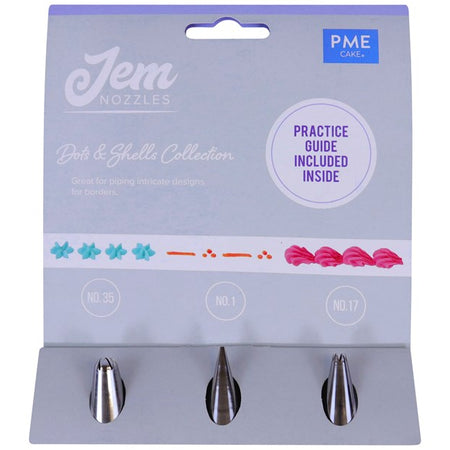 Piping Nozzle Set PINK Pk 10