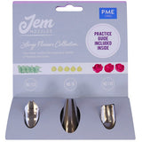Jem Nozzle Set Large Flowers Collection Pk 3