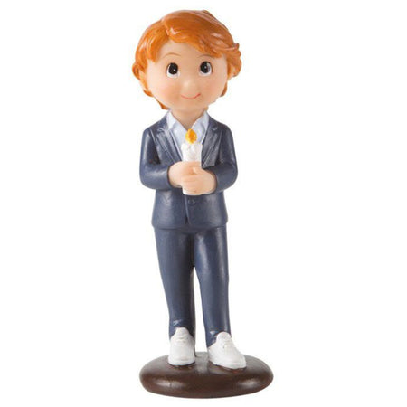 Communion Boy with Bible 16.6cm