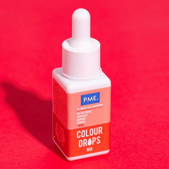 PME - Oil based colouring 20ml - Red Colour Drops
