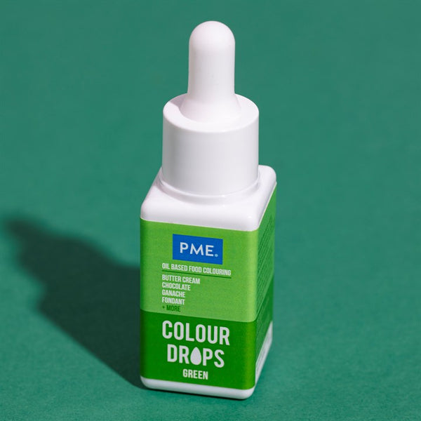 PME - Oil based colouring 20ml - Green Colour Drops