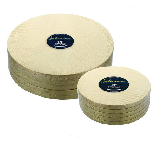 Round Drums Pale Gold Asstd Sizes