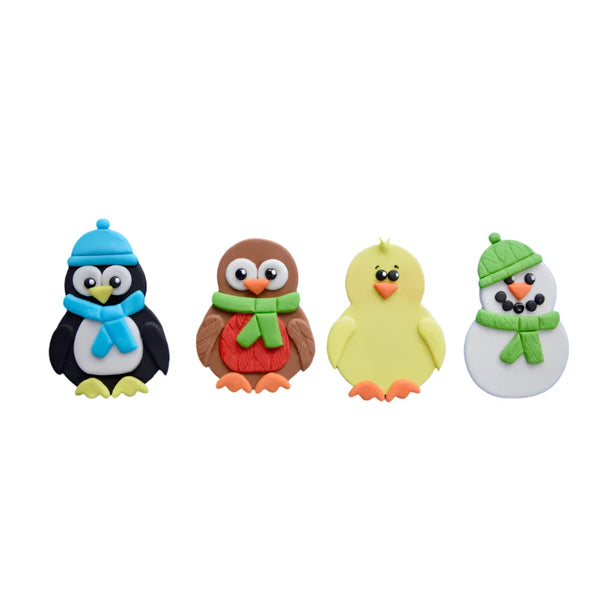 FMM Mummy and Baby Penguin Cutters Set 4