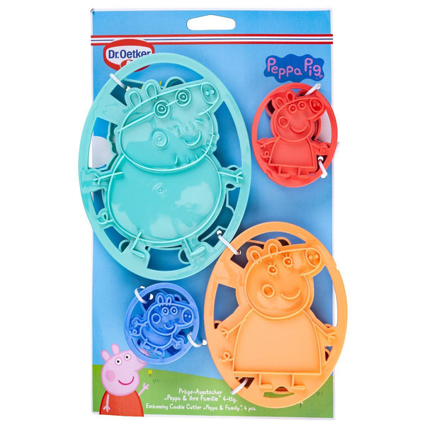 Peppa Pig Cutter Pk 4