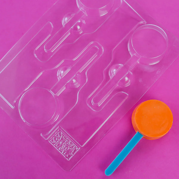 Cookie Circle  Popsicle Treat Mould SWEET STAMP