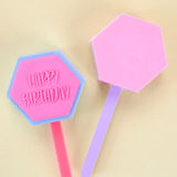 Hex Popsicle Treat Mould SWEET STAMP