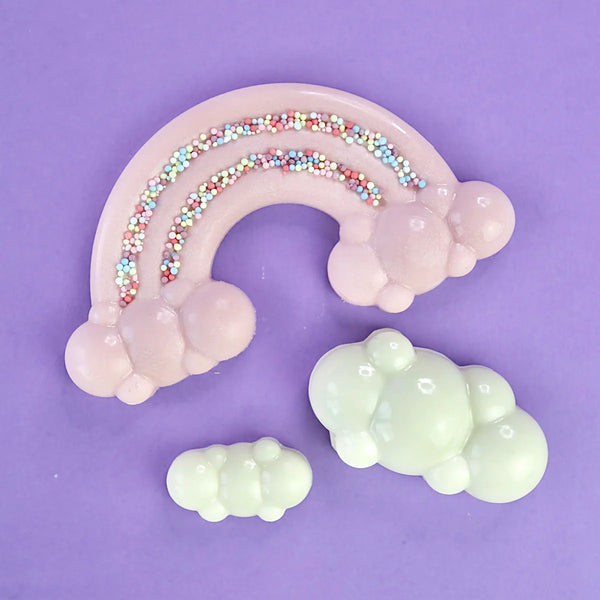 Rainbow and Clouds Mould SWEET STAMP