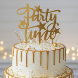 Party Time Christmas Cake Topper