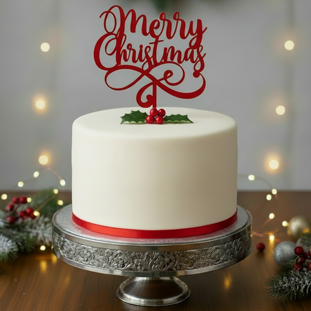 SUGAR SISTERS - Red Glitter Cake Balls Pk 20