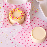 Pink Hearts Parchment Paper Pk 50  Sheets