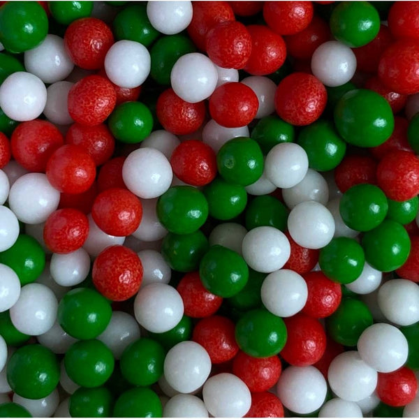 SUGAR SISTERS - Polished Pearls Christmas Mix 4mm