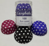 Easybake Polka Dot Buncases Pk 100