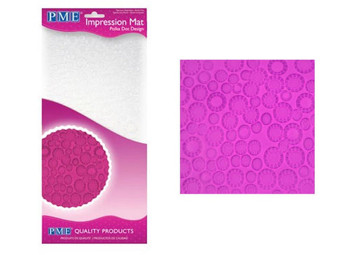 PME Impression Mat Polka Dot