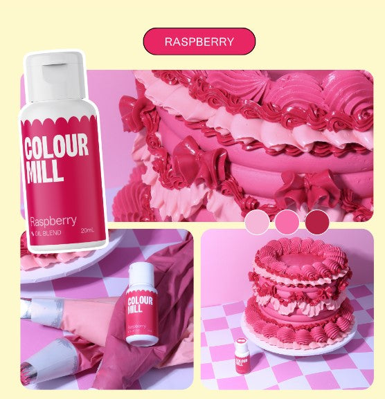 Colour Mill - Oil based colouring 20ml - Raspberry