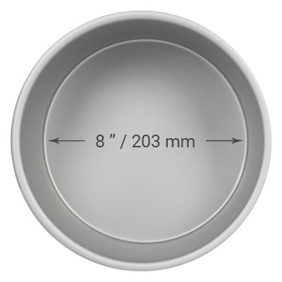 PME Round Professionals Tins 8" x 2" Deep