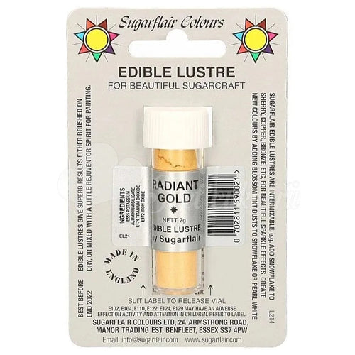 Edible Lustre Radiant Gold 4g