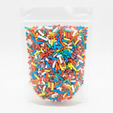 SUGAR SISTERS  - Strands Rainbow 500g  (BAKE STABLE)