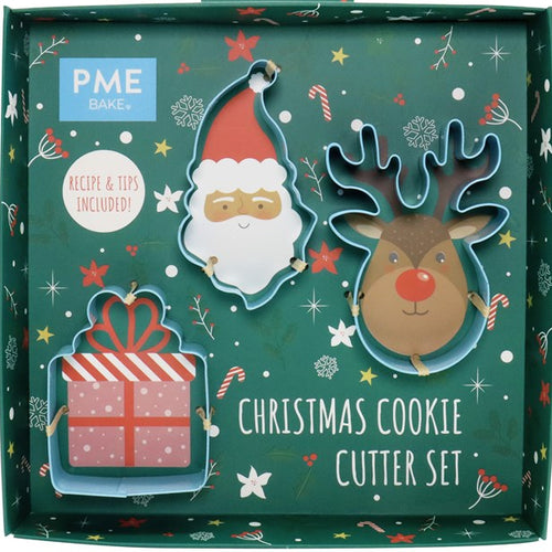 Santa Cookie Cutter Set 3